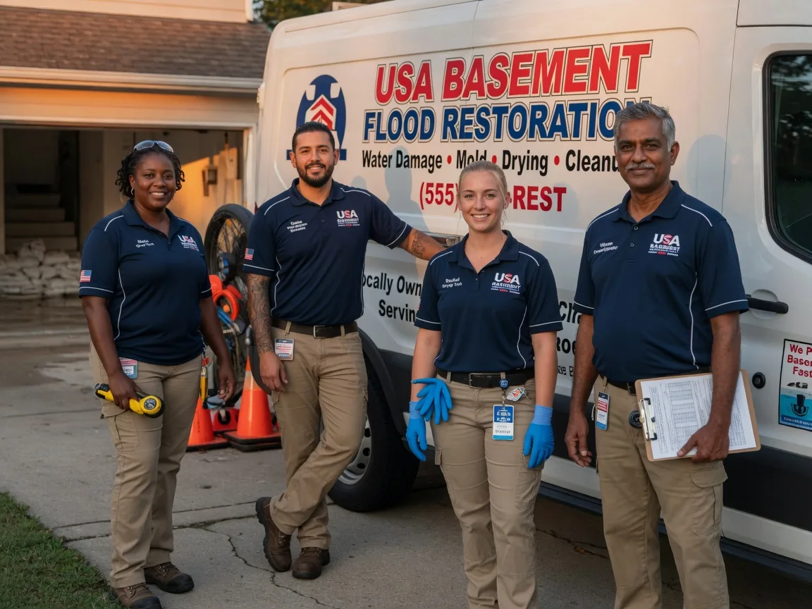 Basement Flood Cleanup company in Diberville, MS